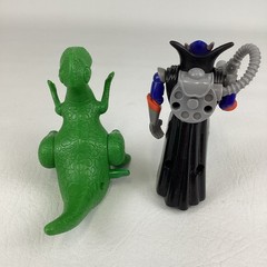 Disney Toy Story Mcdonalds 4″ Rex Dinosaur Emperor Zurg Roll Figures Bundle Lot