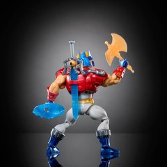 Masters of the Universe Origins x Transformers Optimus Prime Armor He-Man Action