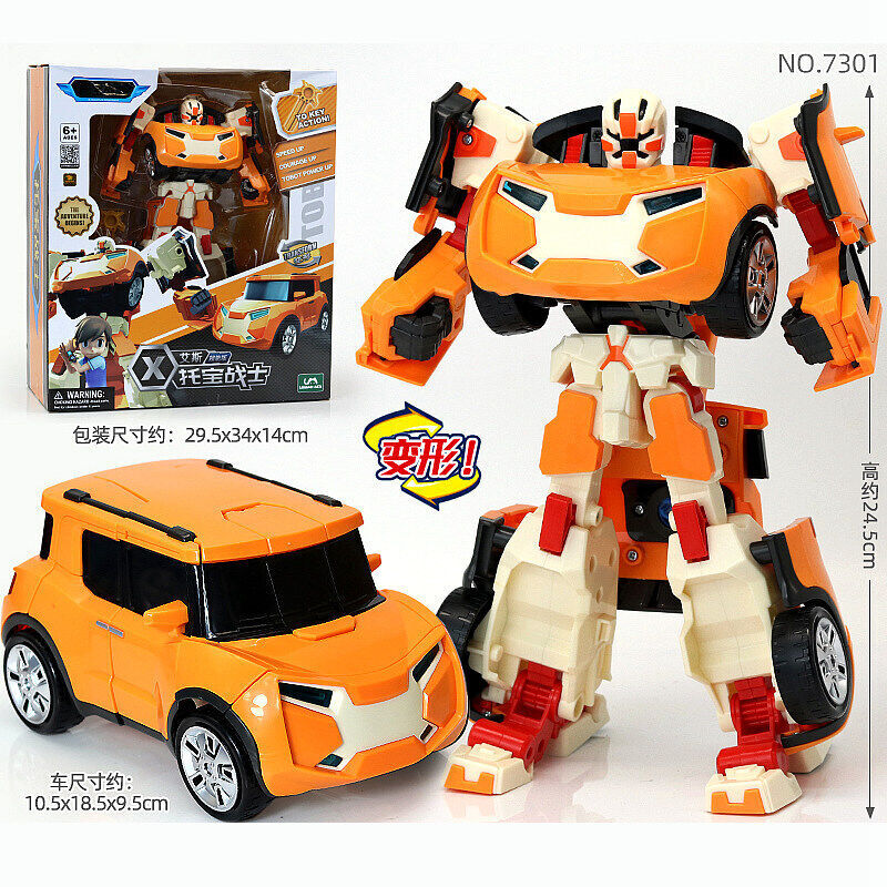 Tobot Adventure X Transforming Convert Car Robot Action Figure Toy Kids Gift