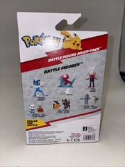 Pokémon 4-Pack Figures: Pikachu, Fuecoco, Sprigatito, Quaxly, New