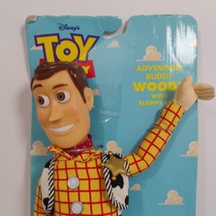 Rare NOS Toy Story Figure Doll SHERIFF WOODY NEW Disney Pixar Thinkway NIB 13″
