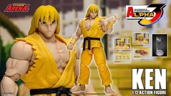 Storm Arena 1/12 Street Fighter Alpha 3 Ken Yellow NYCC 2025 Exclusive US Seller