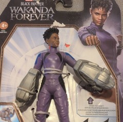 Marvel Shuri Action Figure Black Panther Wakanda Forever Purple Gray Black 4+