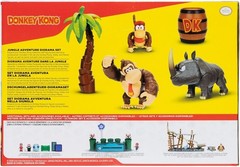 Jakks Donkey Kong Jungle Adventure Diorama Set DK DIDDY KONG RAMBI 2.5″ NEW 2026