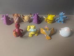 Lot Of 10 Vintage Tomy Pokemon Figures China 1.5″