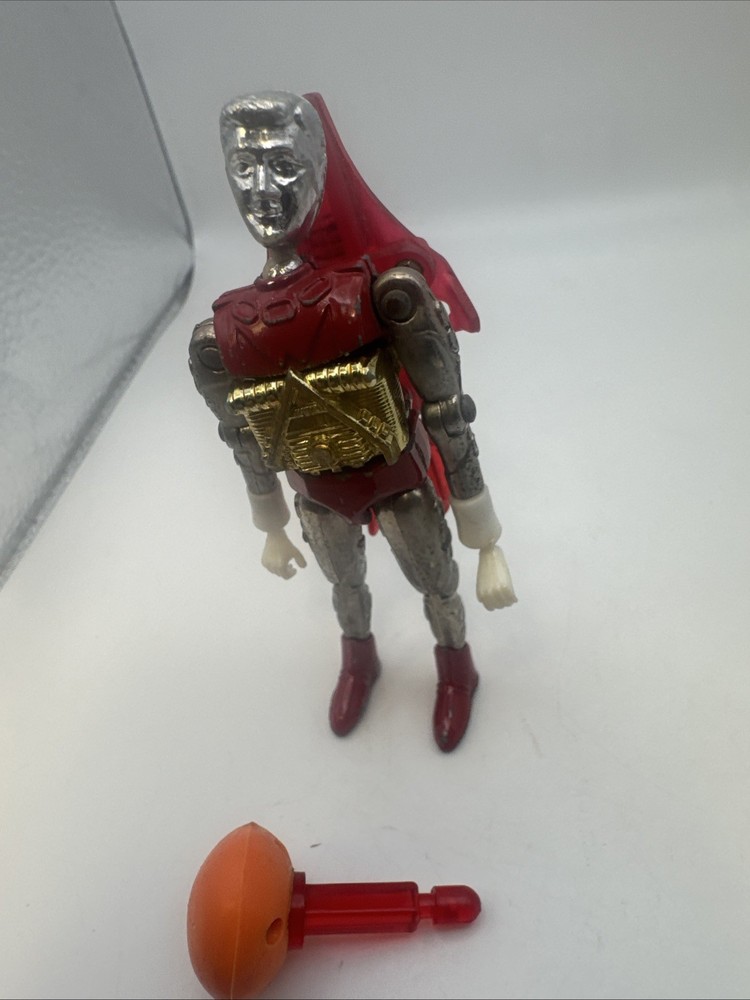 Vintage Mego Micronauts Galactic Warrior, Red, Complete