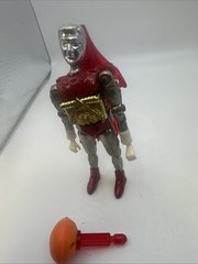 Vintage Mego Micronauts Galactic Warrior, Red, Complete