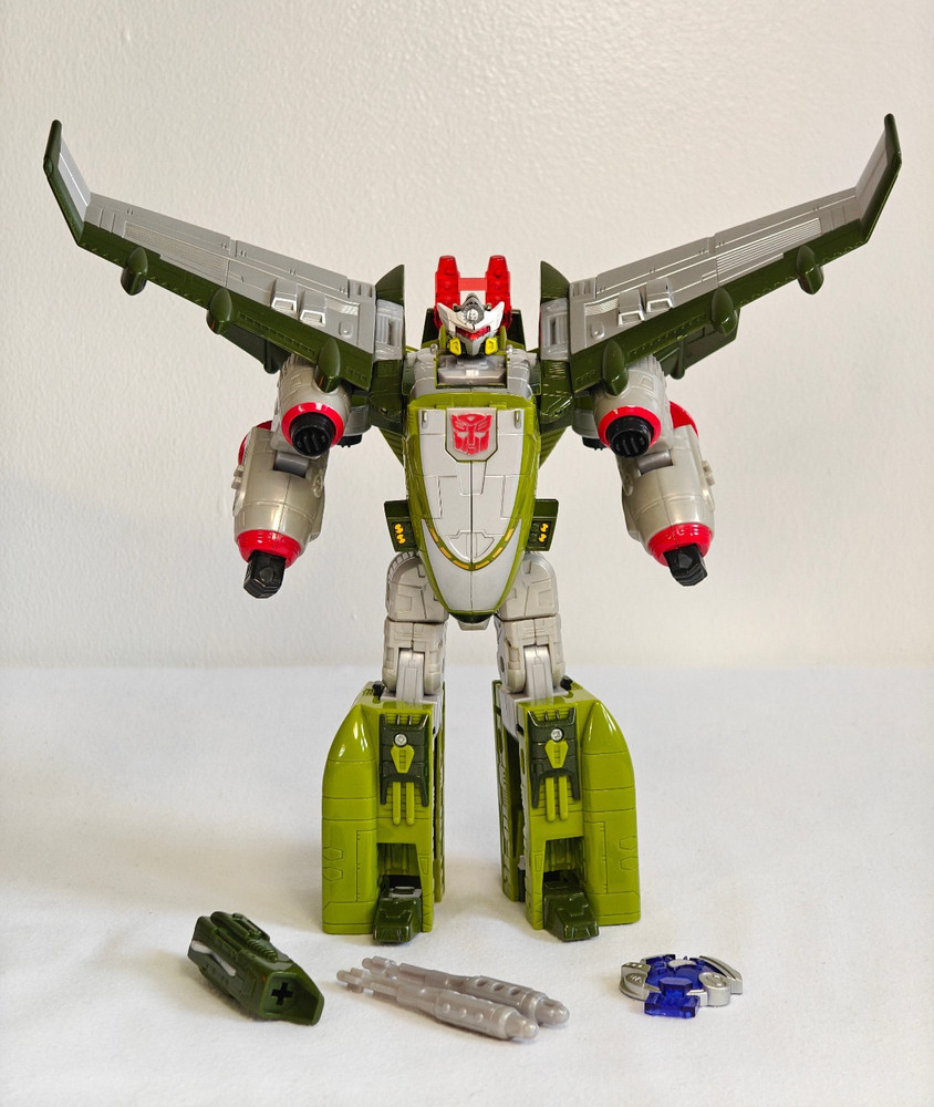 Transformers Cybertron Jetfire Ultra Class 2005 – NEAR COMPLETE