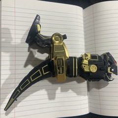 1993 Mighty Morphin Power Rangers Megazord Special Edition Black Gold Bandai Trx