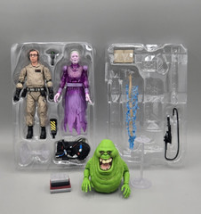 Hasbro Haslab Ghostbusters Louis Tully Library Ghost Slimer Figure Set