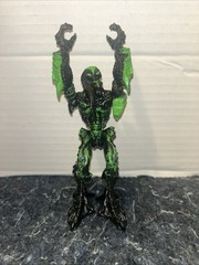 Final Faction Krepitus Kharn Alien Action Figure Greenbrier Black & Green 4″