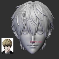 1/12 Head Carving For 6″ Jujutsu Kaisen Zenin Naoya VTOYS Romankey Figure Body
