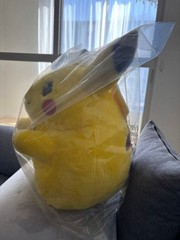 Pokemon 30th Anniversary Welcome Back! Pikachu Plush 1/1 Size FROM Japan New