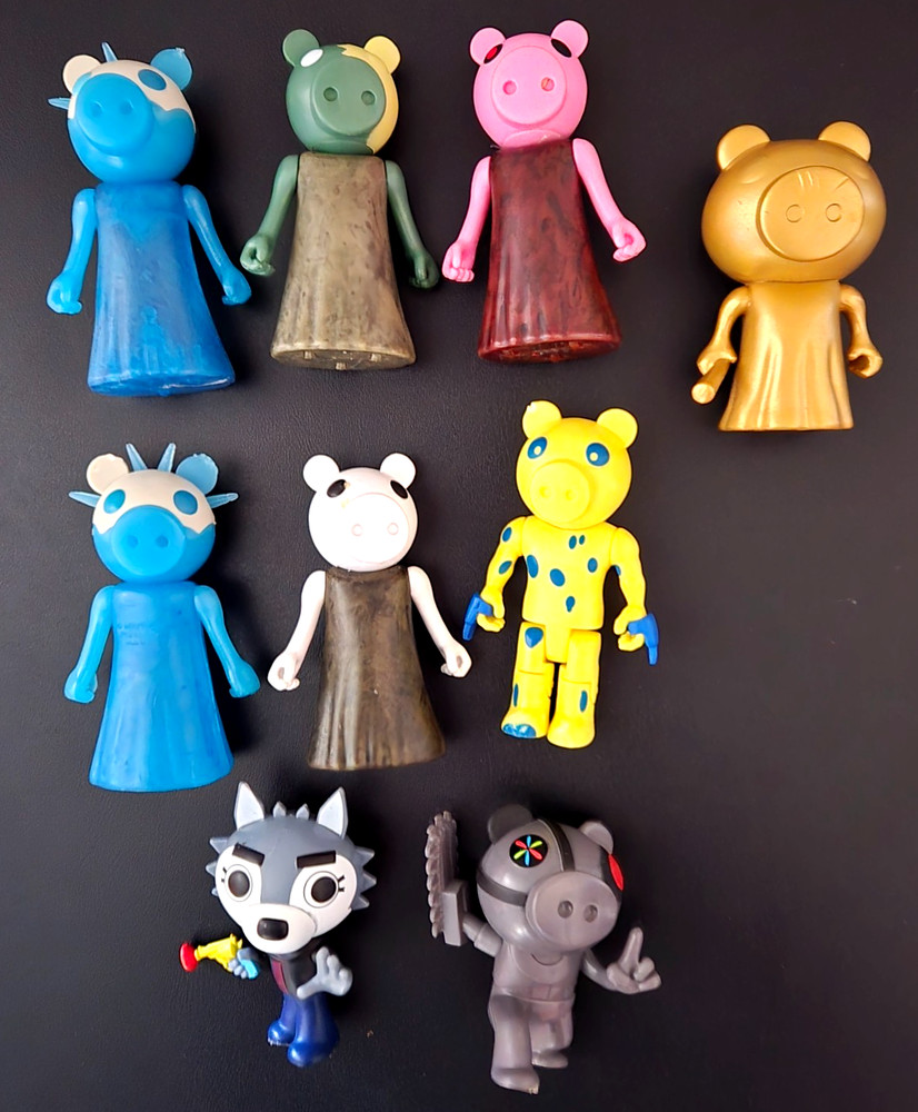 Roblox Piggy Lot Phatmojo Action Figure Mixed Series Dinopiggy Robby Willow