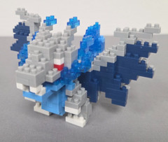 Pokémon – Mega Charizard X Figure Building Set – Nanoblock / Microbrick (291)