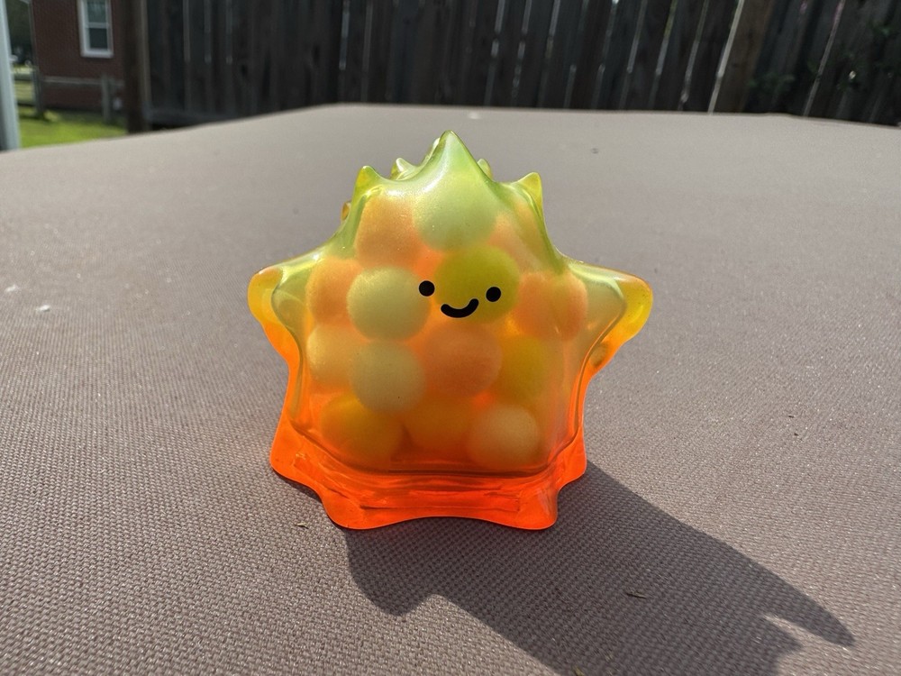 POPMART x YUKI – Transparent Series – Burning Sun Vinyl Figure New Without Box