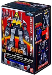 Bandai Super Mini Pla Delta Megazord 6-Inch Model Kit Figure