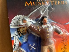 Three Musketeers Aramis & Athos Bendems Charlie Sheen Keifer Sutherland 1993 MOC