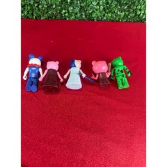 Roblox Piggy Series 1 Action Figure Bundle – Piggy, Clowny, Dinopiggy PhatMojo