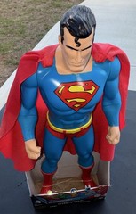 DC Comics Big-Figs Superman Action Figure w/ Cape, Boxed, Plastic/Fabric, 3+