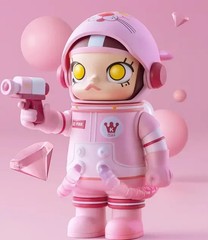 POP MART 100% Mega Space Molly Anniversary 2-A Series Figure Confirmed Toy Doll