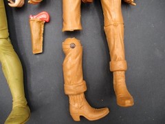 1960s Marx Jane Johnny West Stuart the Silver Knight Cowboy Western Dolls