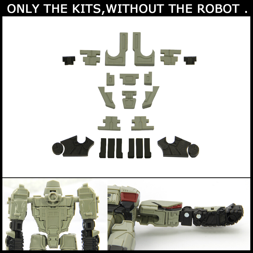Arm Leg Foot Filler Upgrade Kit For TF ONE SS-114 Megatank – Fills Accessories