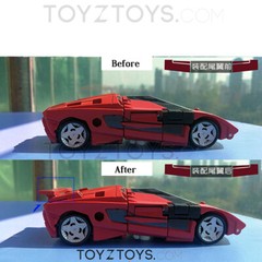3D DIY Replenish Kit For Siege Sideswipe car tail / Alert car tail Spoilers