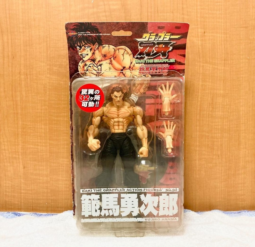 BAKI The Grappler Yujiro Hanma OGRE No4 Action Figure Hobby Planet Toys 2002