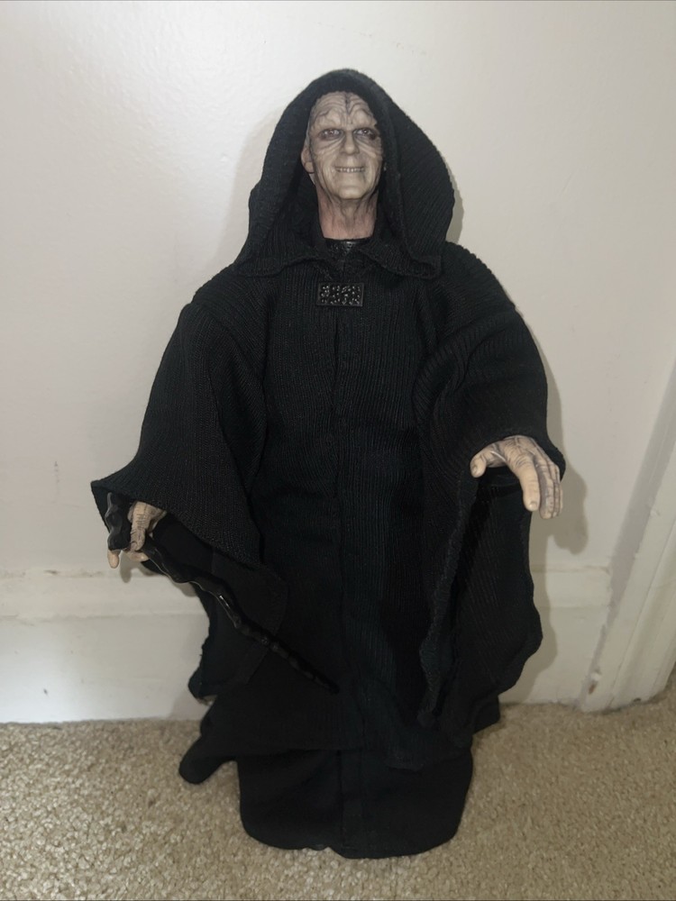 READ Emperor Palpatine 12” Figure & Cane Star Wars 1/6 ROTJ Custom Return Jedi