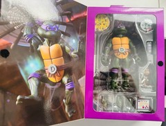 NECA TMNT Pizza Club Complete Set Leonardo Donatello Michelangelo Raphael NEW