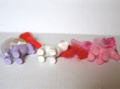 My Little Pony Lot Baby Fancy Pants, Pinky Pie Balloons and Christmas Baby