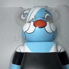 MEDICOM TOY BE@RBRICK Aruta Soup Mordern Art Graffiti 100％ & 400％ Open Box
