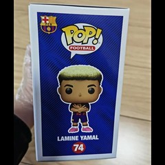 Lamine Yamal Figure FC Barcelona La Liga Football Collectible Figurine Desktop.