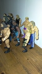 12 PC LOT JAKKS Pacific WWE Wrestling ACTION FIGURES 99 – 03 MYSTERIO HILLBILLY