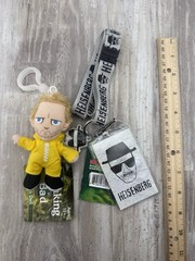 Lot of 2 Breaking Bad Collectibles Mezco Plush Clip Lanyard ID Holder