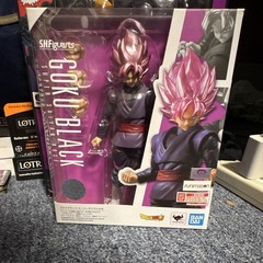 S.H.Figuarts Dragon Ball Super Goku Black Super Saiyan Rose Boxed Figure