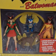 DC Direct Classic Silver Age Batgirl Batwoman Bat-Mite Ace Set + Utility Purse