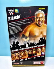 2024 WWE Elite Collection From The Vault Series 2 – RIKISHI (WWE Tag Team Champ)