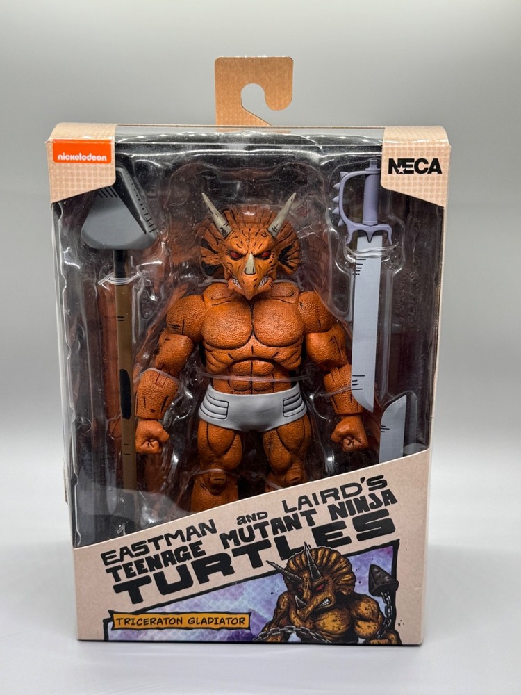 NECA Teenage Mutant Ninja Turtles 7″ Triceraton Gladiator Action Figure