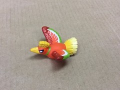 2007 Authentic Pokemon Finger Puppet Ho-Oh Figure Catch Them All Nintendo Bandai