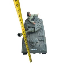 Sunny Smile Strike Force Tank Blow Mold Style 12″ Figure Vintage Vehicle
