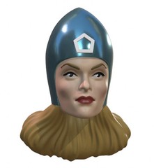 Bullet Girl Custom Action Figure Head 1:9 or 1:6 Mego