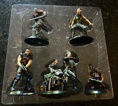 Shadowrun Hong Kong Kickstarter Resin Plastic Figure Set of 5 Isobel, Racter,