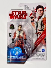Hasbro – Star Wars : Poe Dameron, Resistance Pilot (Force Link) Figure NEW