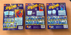 Spider-Man, The Animated Series, Peter Parker Action Figures Lot Of 3 NEW