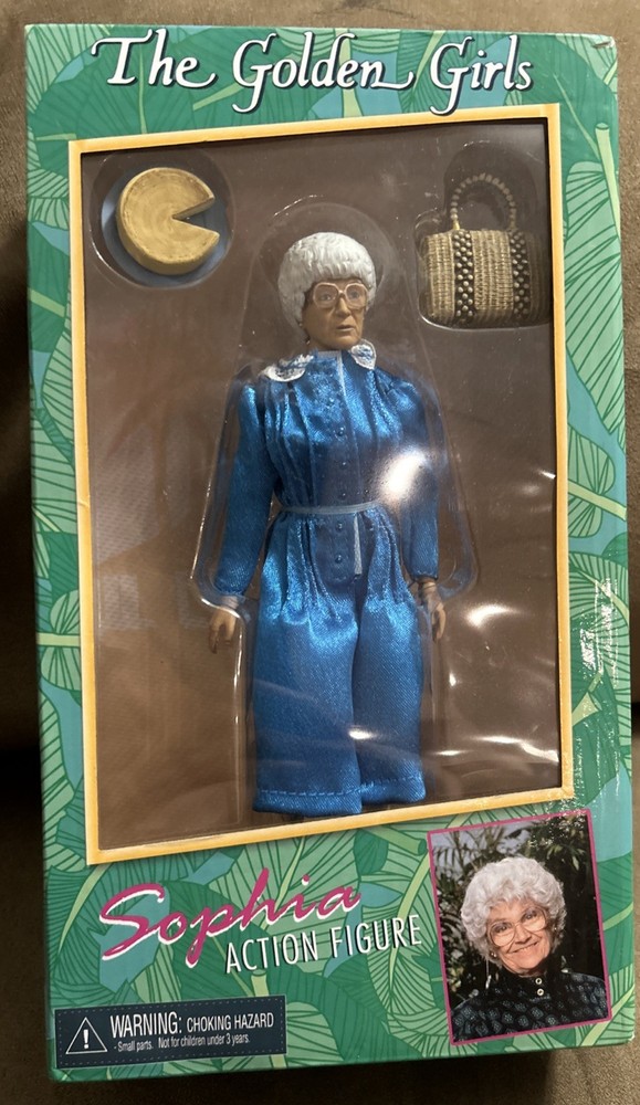 NECA 8″ Golden Girls Sophia (Estelle Getty) Action Figure Reel Toys New ABC