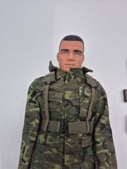 Lot of 21st Century Toys Vietnam Era US Soldier (4 with Accessories) + In Time