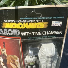 Vintage 1977 Mego Micronauts Gray Pharoid Mint On Card MOC NOS Fantastic Rare