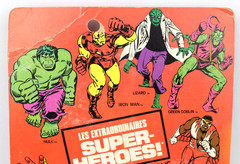 VTG 1979 MEGO WORLD’S GREATEST SUPER HEROES INVISIBLE GIRL FRENCH PIN PIN CARD